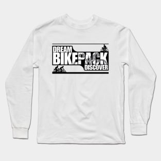 Dream Bikepack Discover White on Light Color Long Sleeve T-Shirt